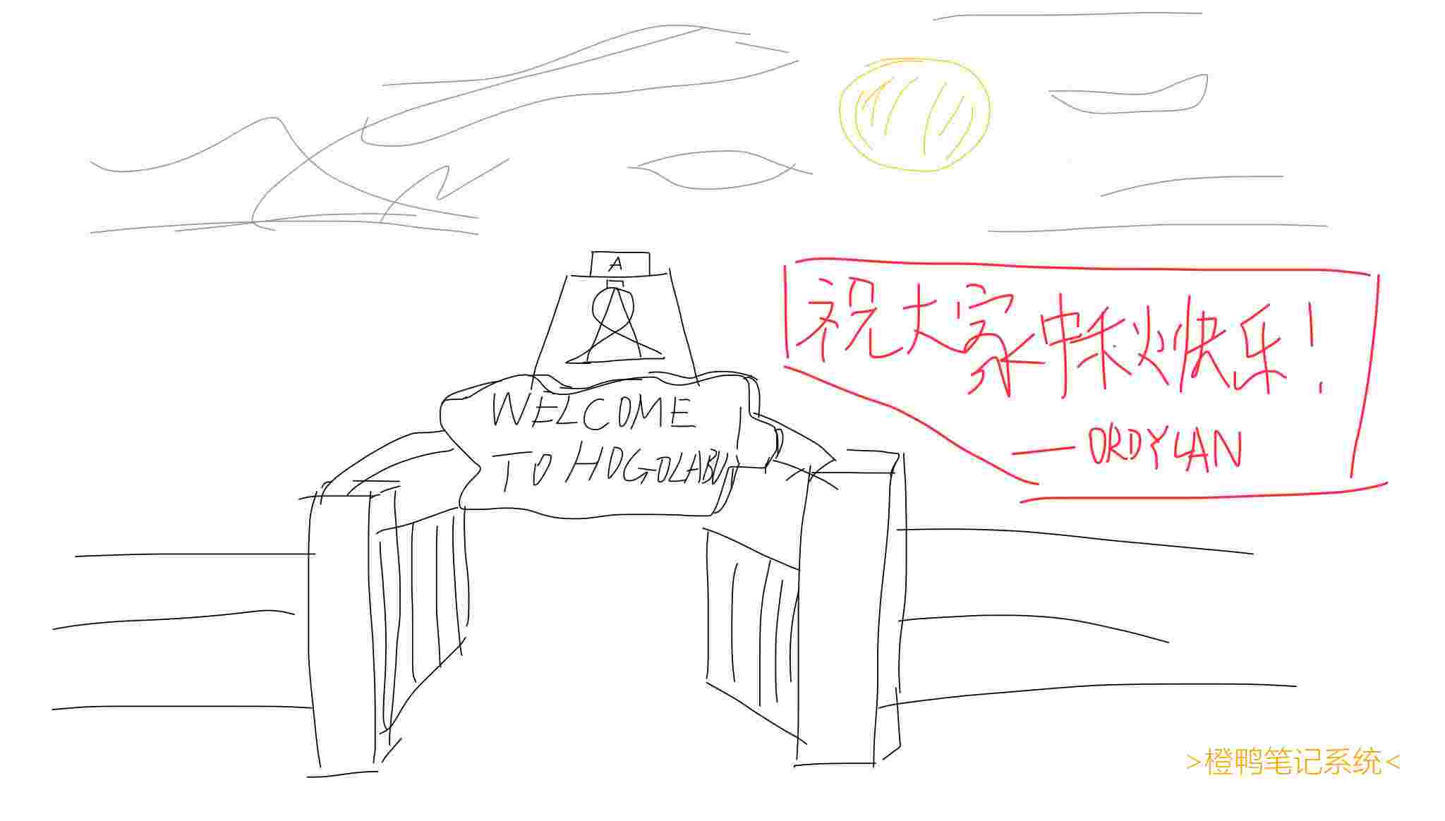 大家好呀, 我们来祝大家中秋节快乐啦! 祝大家中秋节快乐哦! -由于图没准备好, 只好临时画上霍场的大门(无内景), 外加中秋节月亮.-补:花了好多小时写了状态喜爱榜单,可以大致显示状态被大家喜爱程度的排名.如果大家喜欢(不喜欢)某一个状态可以点击该状态右边的Like(Unlike)按钮进行喜欢(不喜欢)操作哦!-这是榜单Url,会被实时更新哦! https://on.ordylan.com/updates/LikeRank/