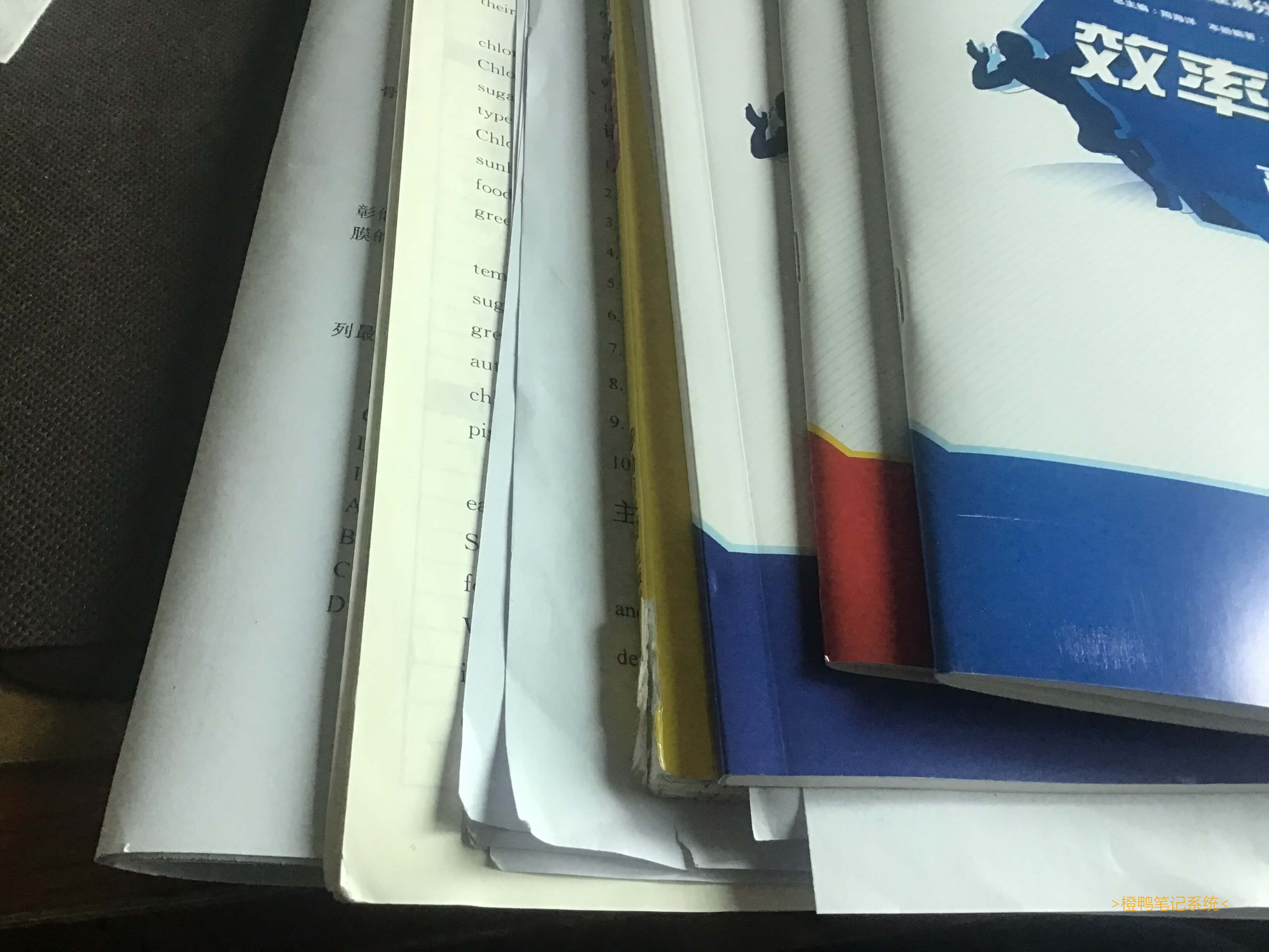 # 我已收到假期作业-哇, 作业好多啊! 优点是作业一次全收到了, 缺点是每天都要提交作业. 虽然还没开学, 但我推测我们的班主任特别有领导力, 因为她给我们分了学习小组, 这可以增强班级凝聚力, 也便于教师管理, 特别厉害.-补: 似乎换更换后的老师都不发练习本答案, 有点可惜. 不过上一篇状态提到的数学老师没被换(有且只有数学老师没变更), 我觉得她讲课得很好.